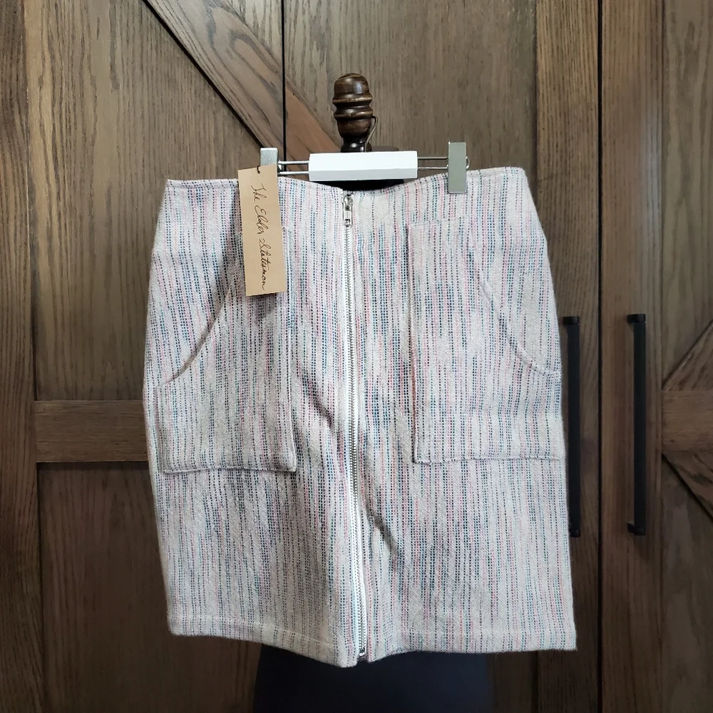 NWT The Elder Statesman Cashmere Skirt - Picture 1 of 5